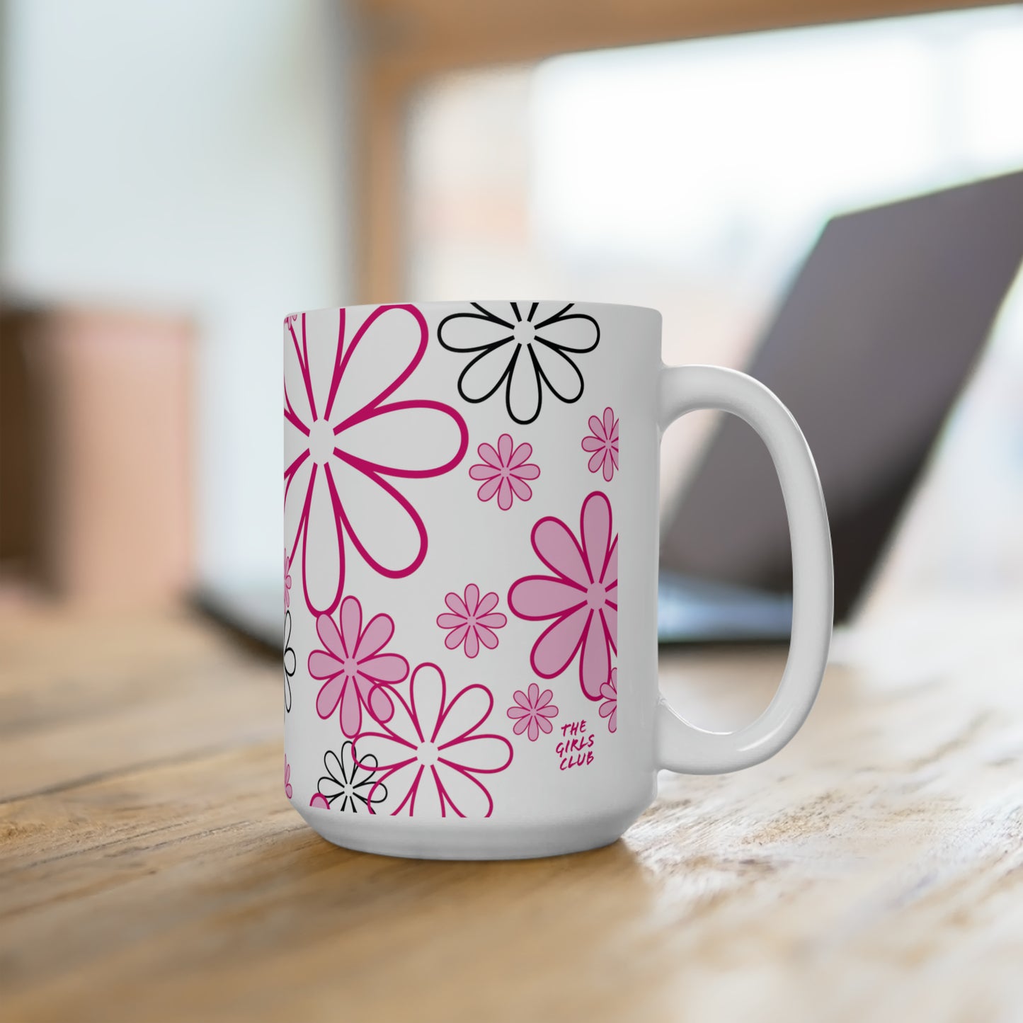 Flower Mug 15oz