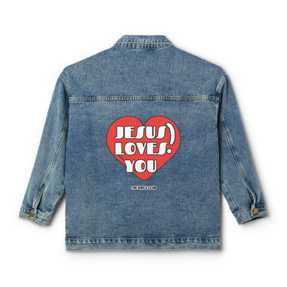Jesus Loves You Denim Jacket