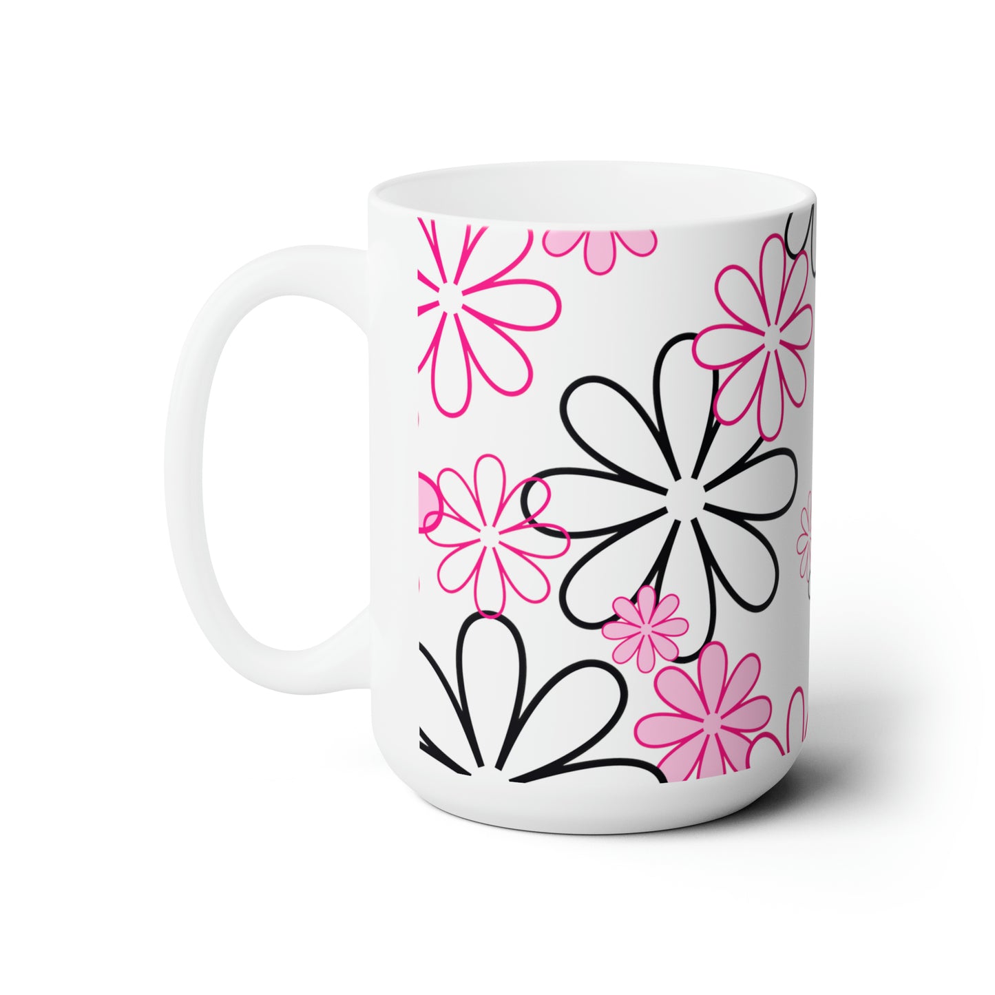 Flower Mug 15oz