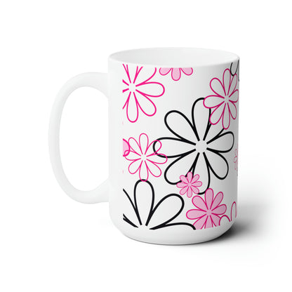 Flower Mug 15oz