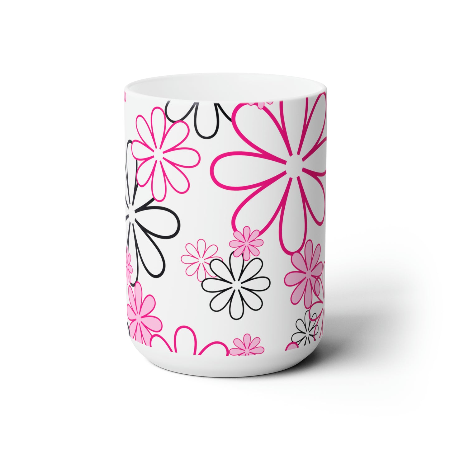 Flower Mug 15oz