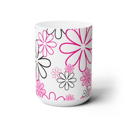 Flower Mug 15oz