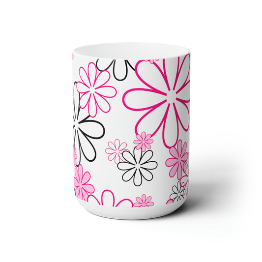 Flower Mug 15oz