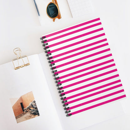 Pink Lines Notebook