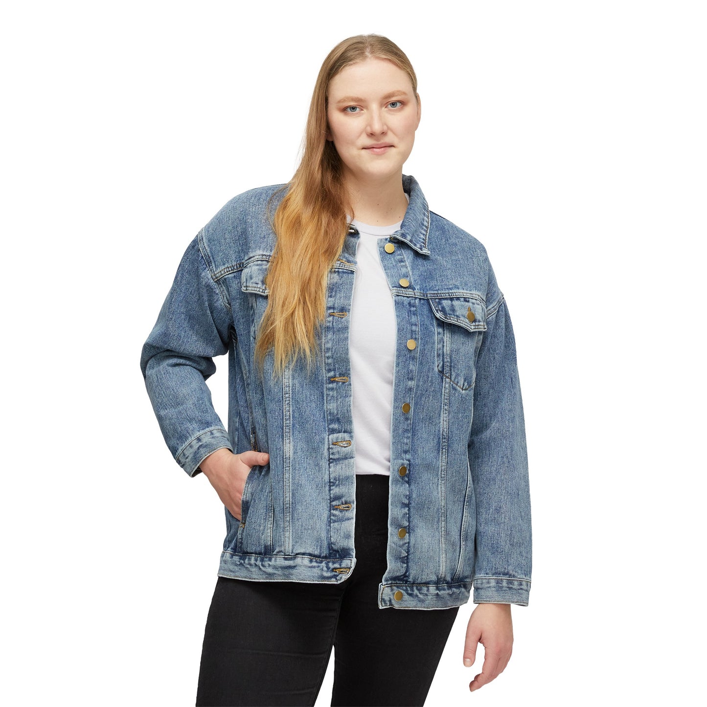 Jesus Loves You Denim Jacket