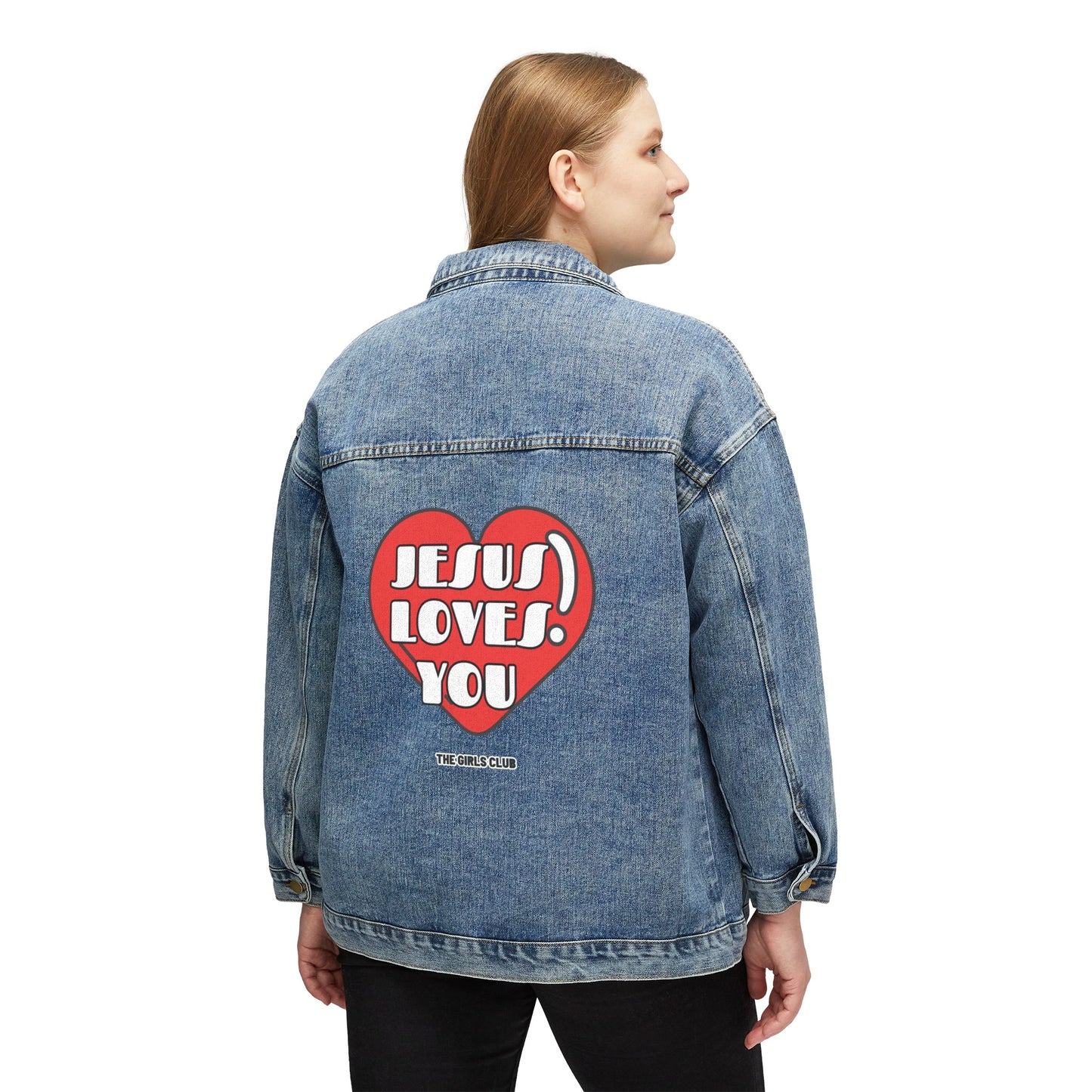 Jesus Loves You Denim Jacket