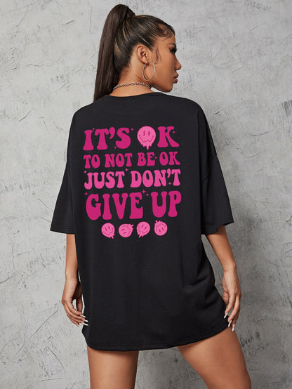 It's Ok t-shit oversized