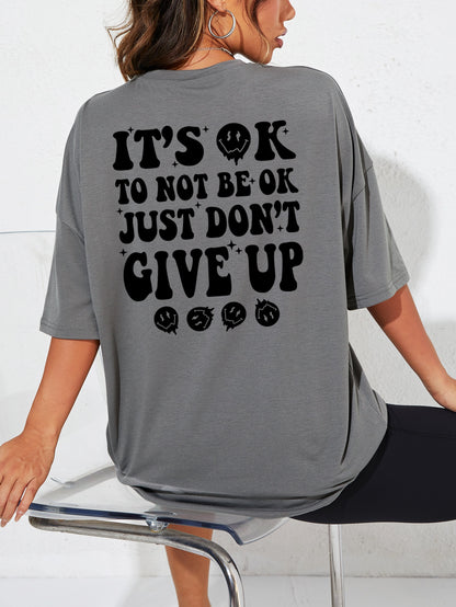 It's Ok t-shit oversized