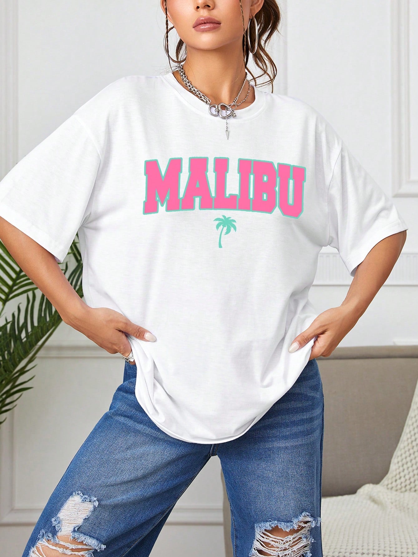 Malibu- Oversized T-shirt
