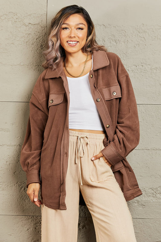 Cozy Button Down