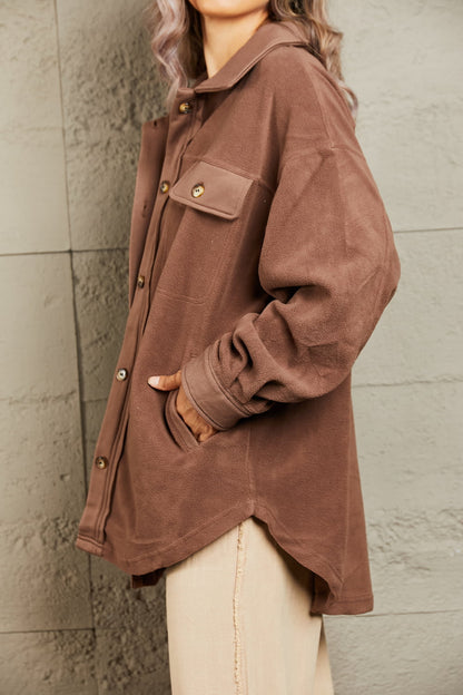 Cozy Button Down