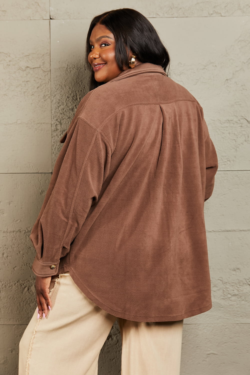 Cozy Button Down